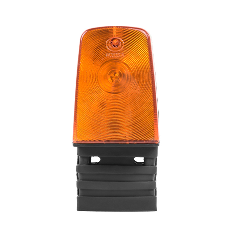 Aplicable a Wuyang WY125 luz de dirección de motocicleta, luz de giro de ala frontal, conjunto de luz de señal de dirección con bombilla