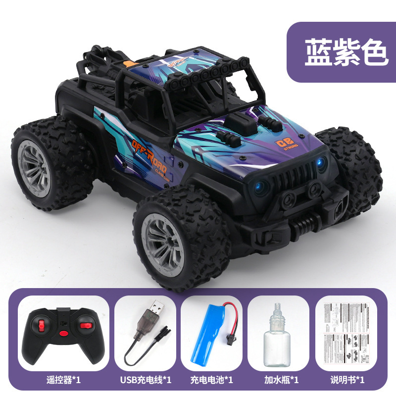 Cuatro ruedas transfronterizas de aleación spray coche eléctrico de deriva cuatro ruedas todoterreno inducción de gestos coche de control remoto juguetes para niños y niñas image 6