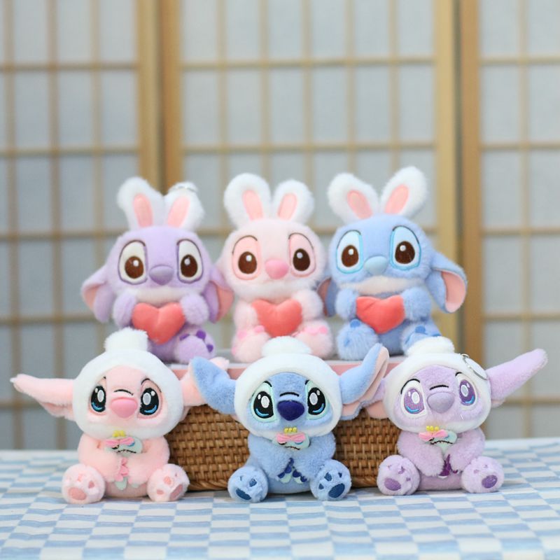 ネット有名人かわいいステッチペンダントぬいぐるみ人形ステッチバッグペンダントキーホルダー人形人形|undefined