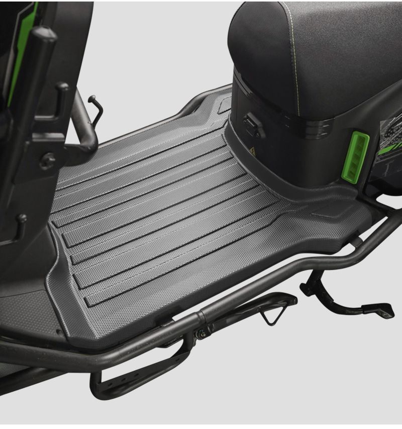 Sai Ge Black Knight Full-Coverage Tpe Foot Mats B5Plus/B3L/B3R/E10R Series Waterproof and Wear-Resistant Motorcycle