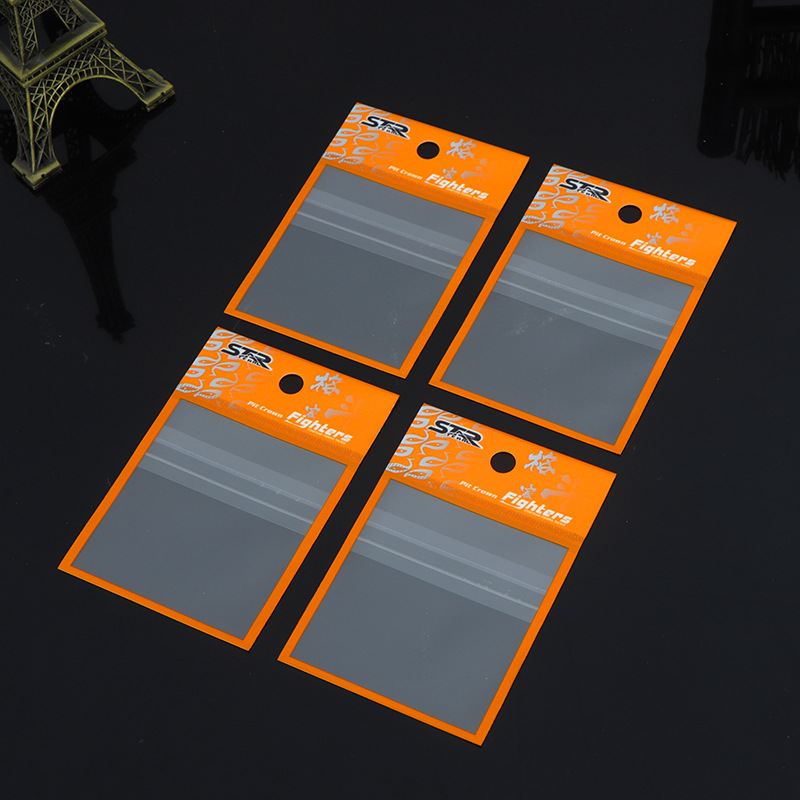 渔具小配件鱼钩包装袋塑料袋子分散装袋线圈饵料袋透明自封袋