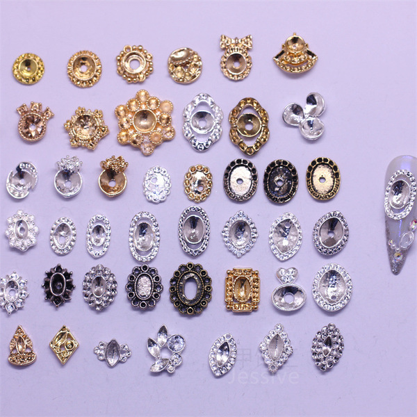 mixed metal accessory for manicure