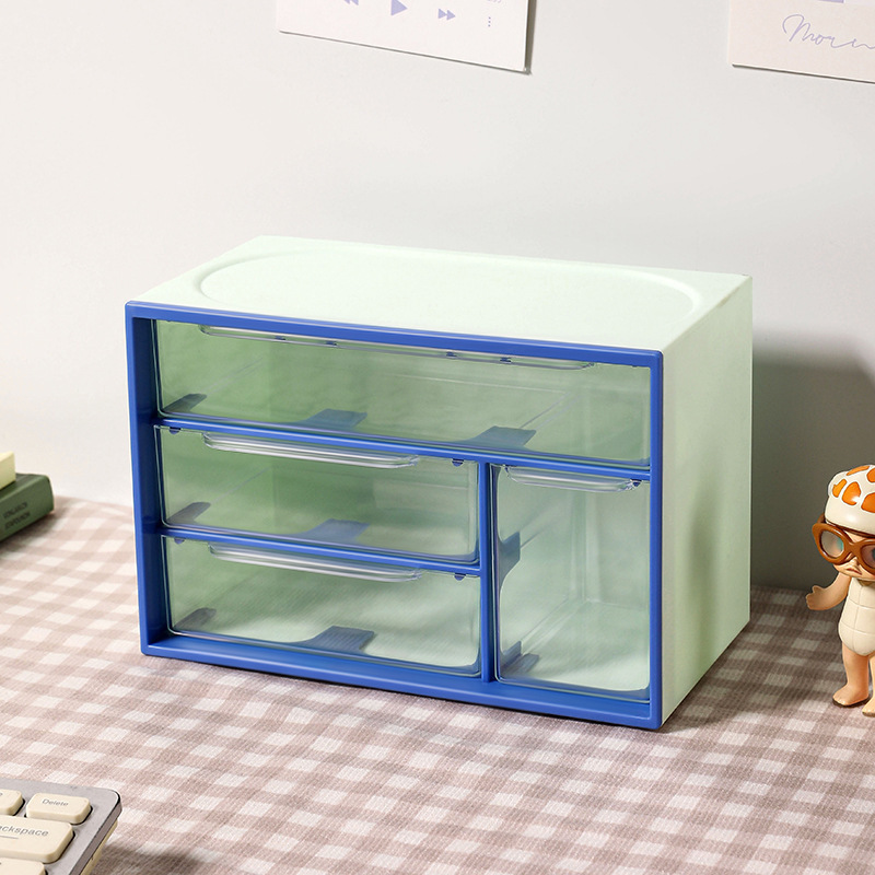 El escritorio de nueve Palacios tipo cajón contiene la caja, la Caja de pegatinas de guka, el Gabinete de joyas femeninas del escritorio se divide en pequeñas casillas para ordenar el contenido.