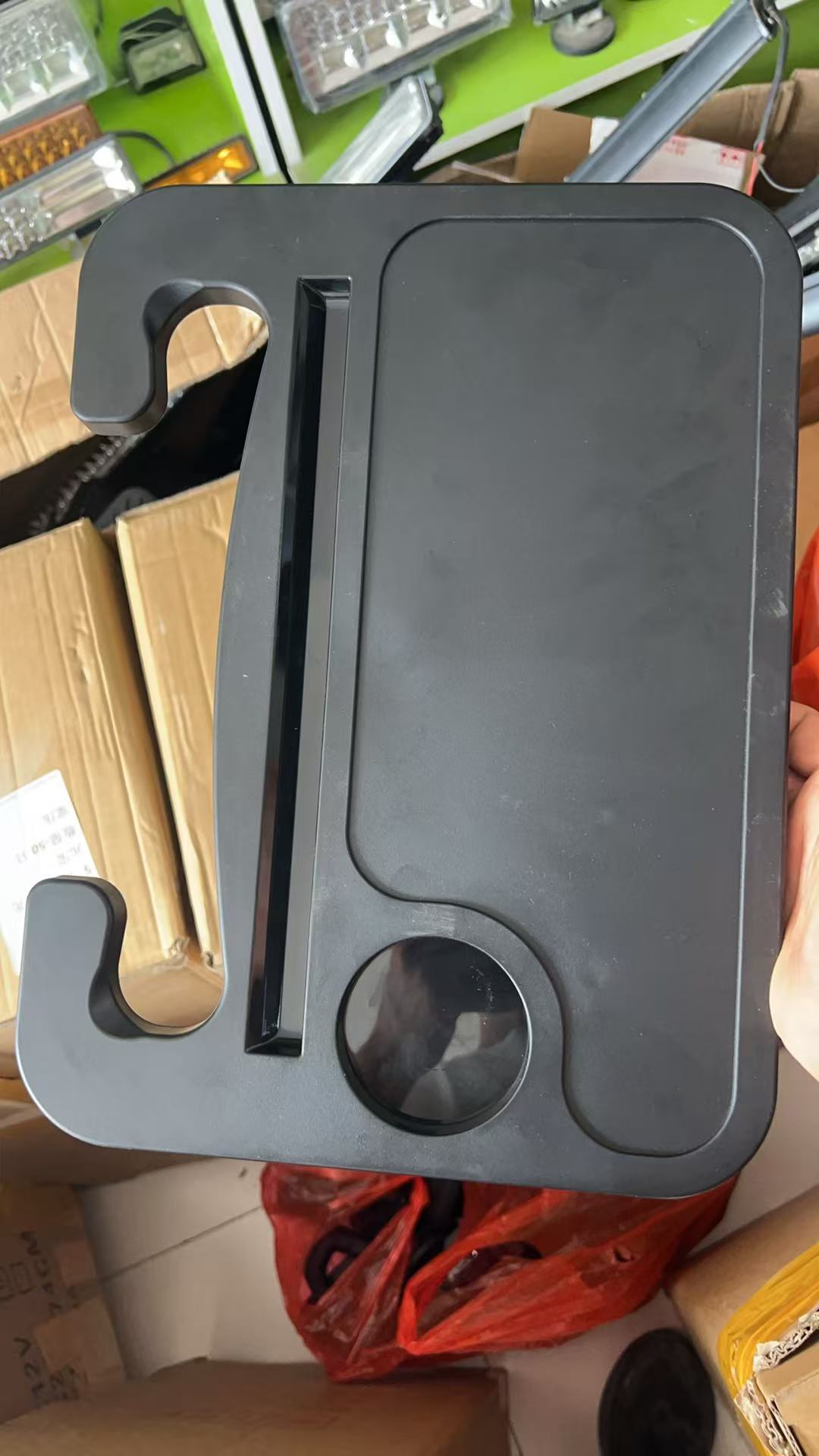 Car steering wheel table, in-car laptop stand, tablet table, in-car dining table, car tray