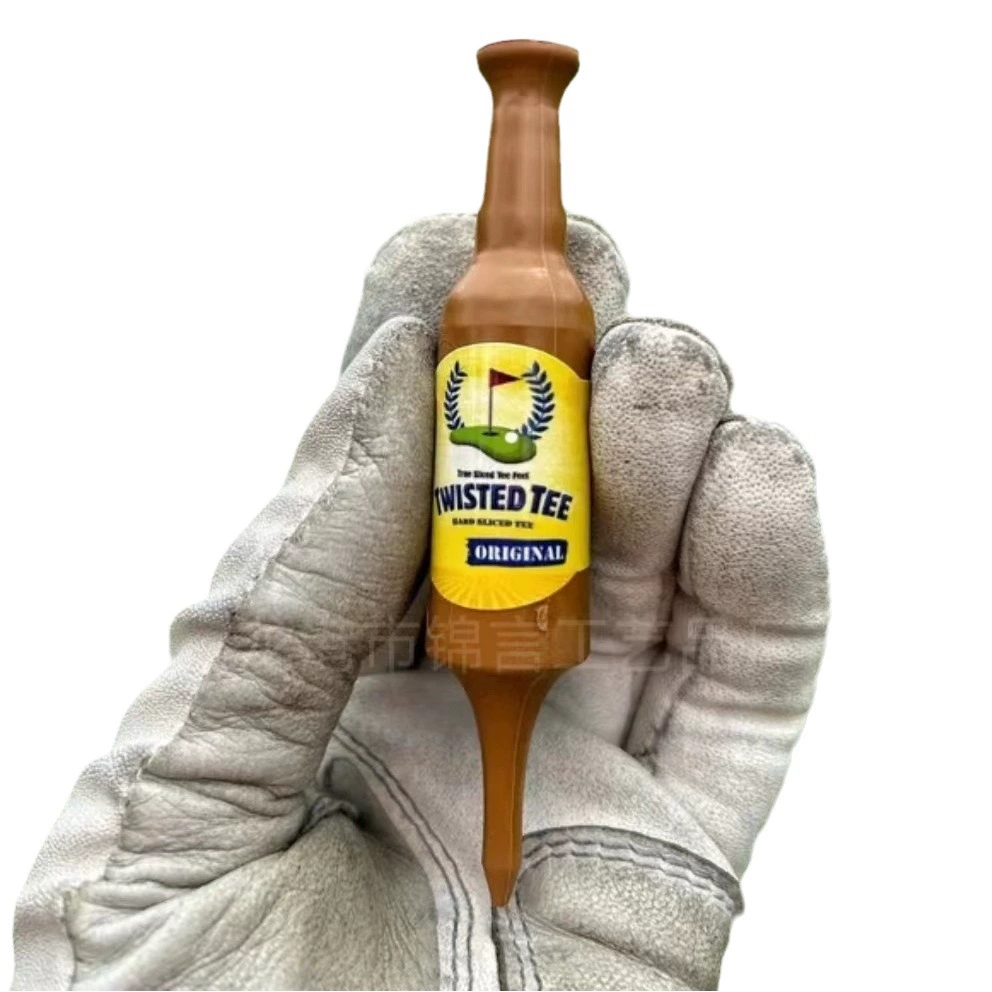 Трансграничная новая мини-пивная бутылка для гольфа с пластиковым шариковым сиденьем