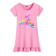 JoJo Siwa 女童连衣裙冰丝睡裙 家居服裙子28002