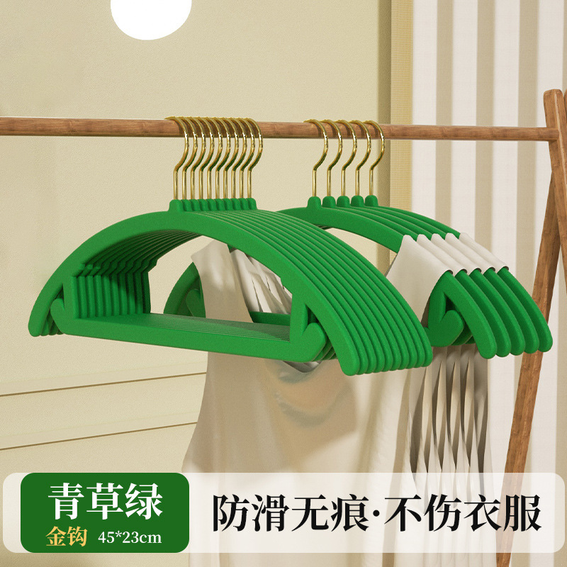 45cm 곡선 잔디 그린 [럭셔리 골드 후크]