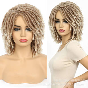 �hᘰl�ٰ̼lFaux Locs ��ɫ�K�p���Dreadlock Wig�W��Ͳ���^��