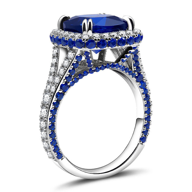 ring with stone with zircon