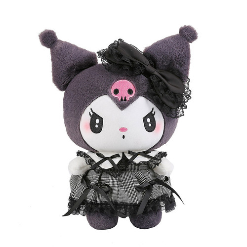 Dark Kuromi Doll Large Melody Pillow Doll Oversized Rag Doll Creative Birthday Gift for Girls