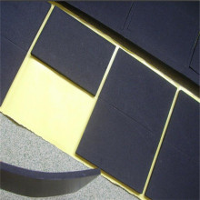 单面背胶黑色EVA泡棉脚垫自粘海绵垫片计算器底座静音耐磨防撞垫