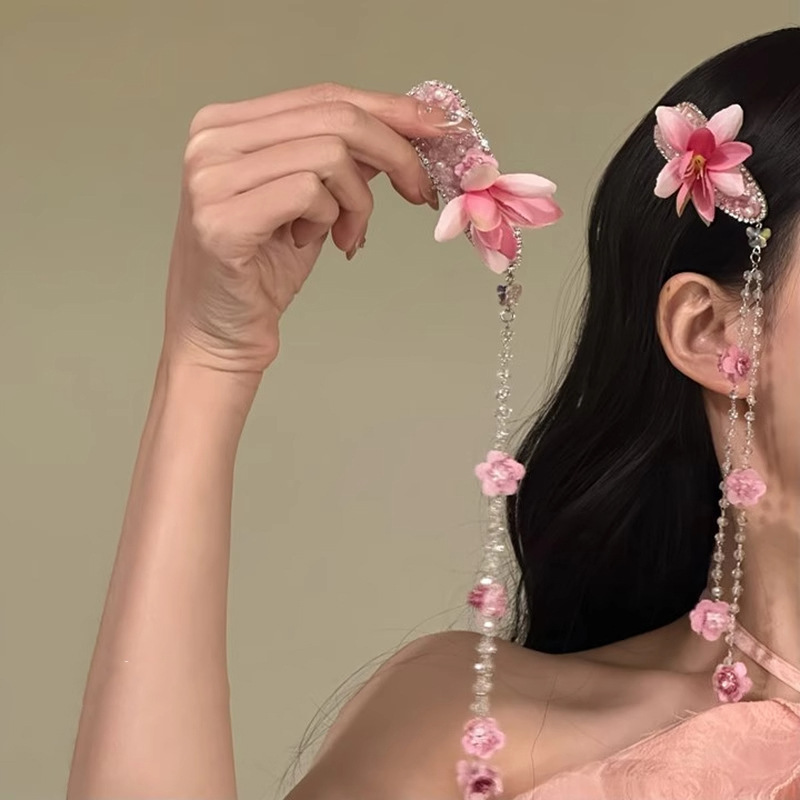 104 # clip de pico de pato-rosa