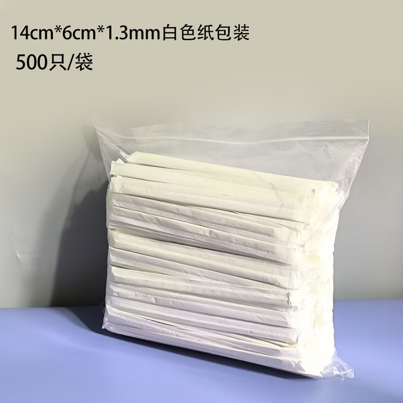 Disposable Coffee Stirring Stick Wooden Milk Tea Mixing Stick Birch Stick Round Head Small Stick Independent Packaging 14cm