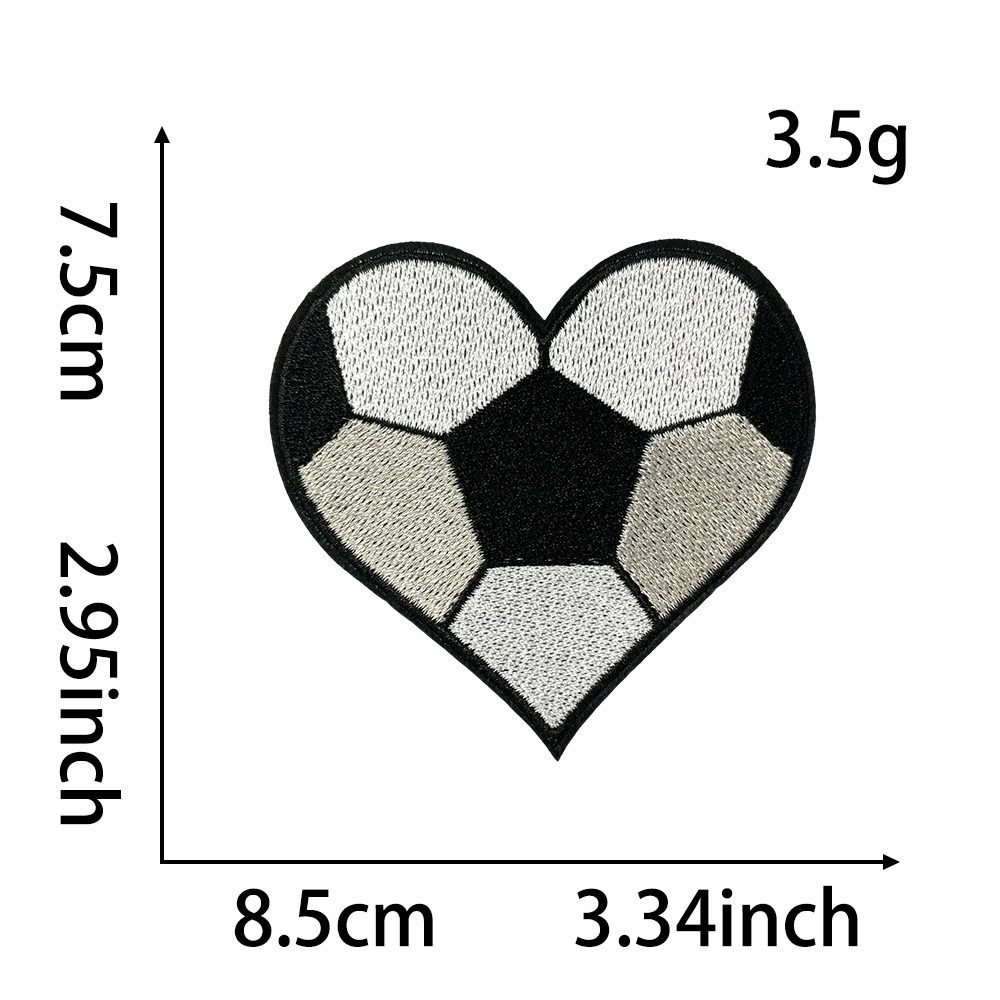Новый Temu Amazon Speed Stock Store Explosion Cardius Baseball Blue Blueball Rugby Patch Patch