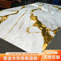 碳晶板竹木纤维护墙板集成墙板室内装修电视背景墙快装木饰面墙板