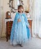 Autumn children's trench coat for princess, keep warm cloak to go out, jacket, “Frozen”