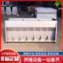 下料猪用自动单双面猪食槽
