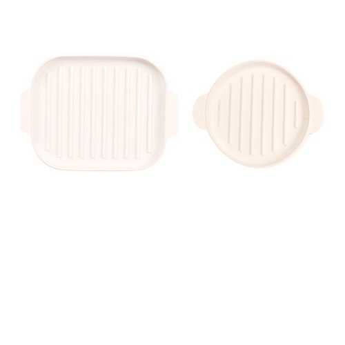 Proud baking tableware cake plate restaurant Japanese sushi plate presentation silicone bacon plate kitchenware cross-border