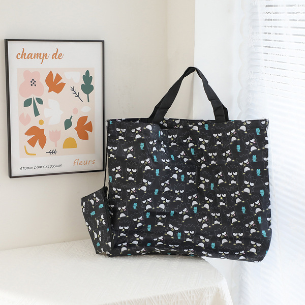 Cartoon handheld big shopping bag