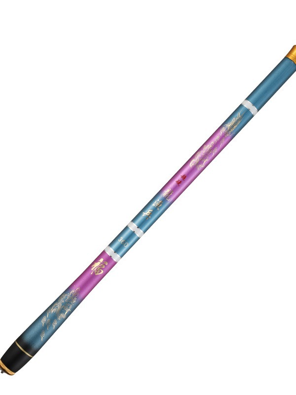 Caña de arroyo ultra corta 45 cm 28 tonos caña de carbono caña de arroyo portátil transfronteriza caña de pesca mini