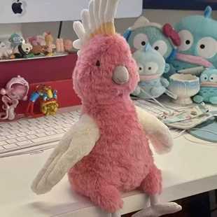 Мягкие игрушки: кокос лимон драконий фрукт коралл укулеле попугай