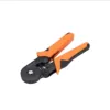6-4A orange and black anti-slip handle crimping pliers