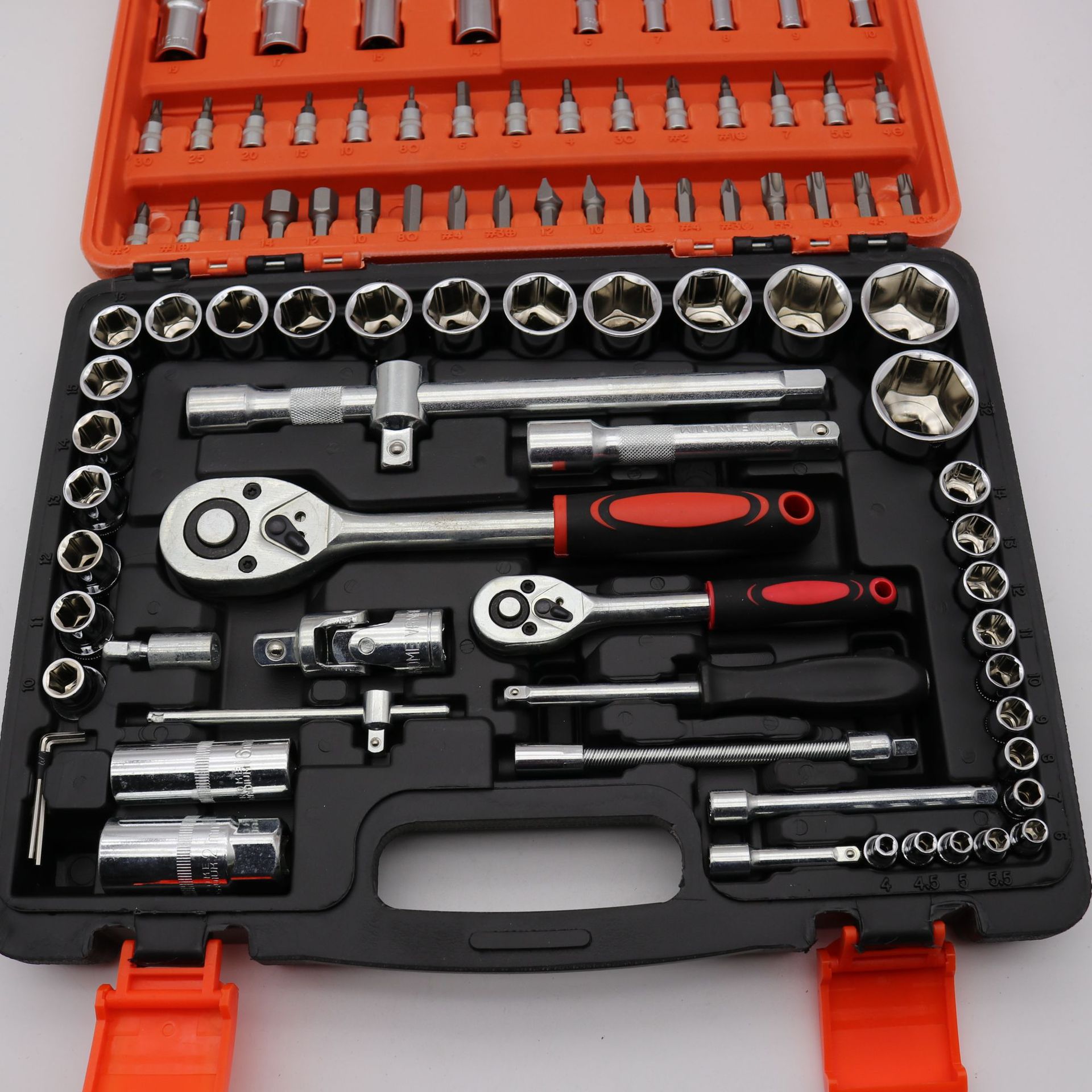 厂家直销组合工具箱板子套筒汽修专用汽车工具多功能棘轮套装家用