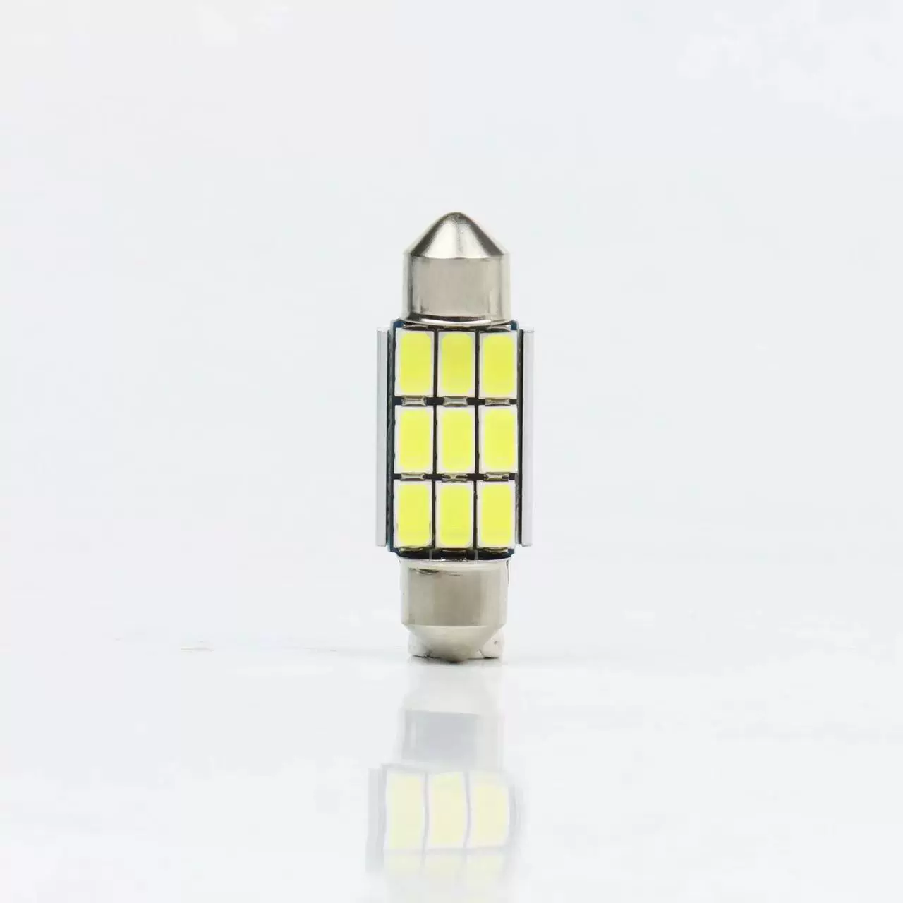 Автомобильный декодированный светодиодный свет 5630 9SMD 41MM Double Top Декодированный светодиодный свет для чтения