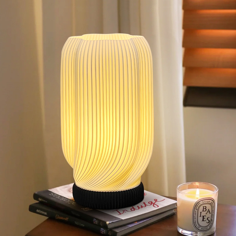 Amazon Lámpara de mesa transfronteriza Lámpara de noche de dormitorio Red de Internet Lámpara de noche explosiva Lámpara de ambiente decorativa Sense avanzado Impresión 3D