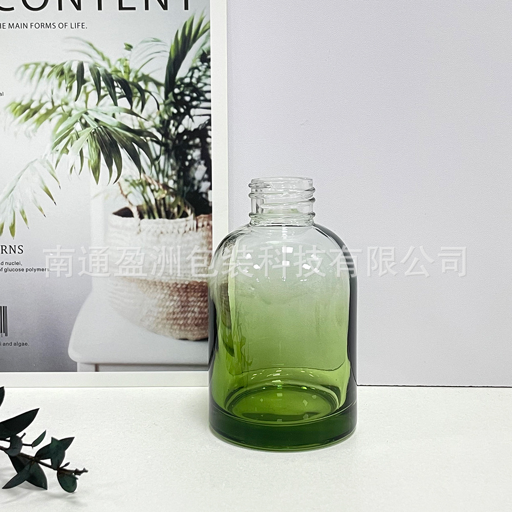 Nuevos productos al por mayor con múltiples especificaciones de la misma serie de botellas de vidrio aromáticas, tazas de velas, botellas volátiles sin caña de fuego, soporte de botellas de vidrio