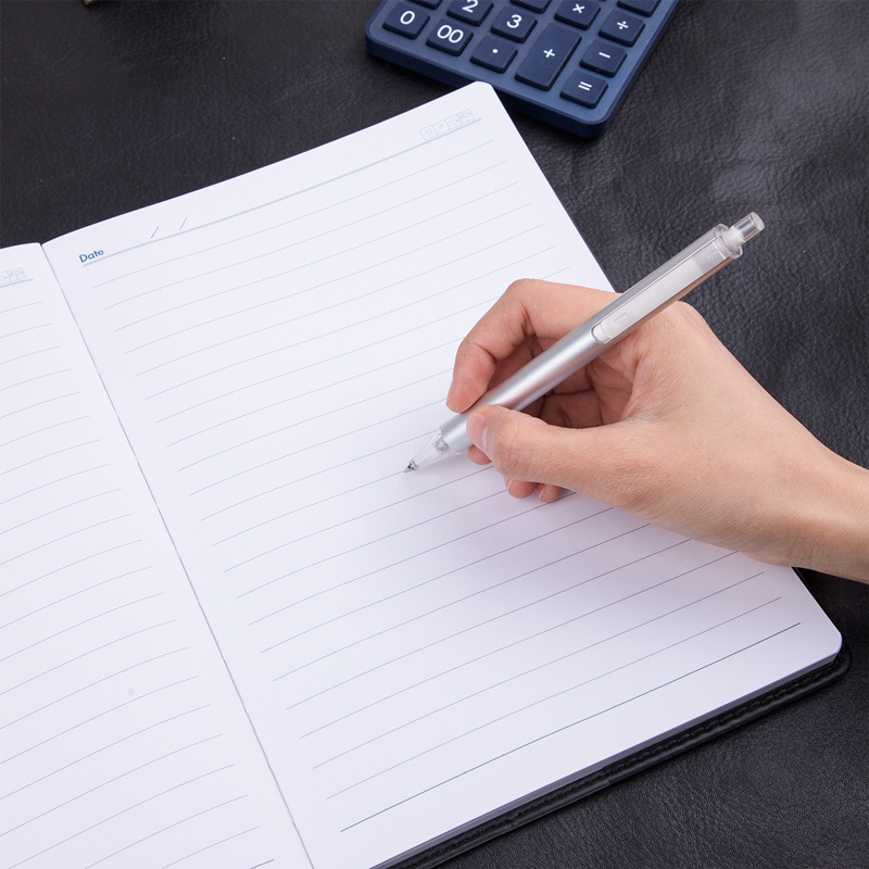 7900 7901 7902 7903 notas de la oficina de negocios cuaderno de cuero para estudiantes de oficina