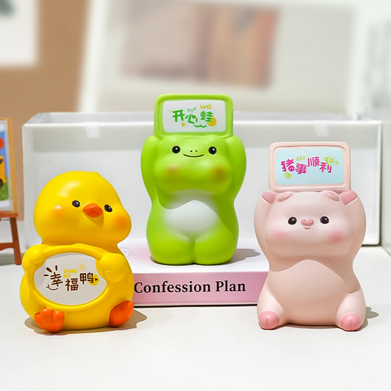 Regalos creativos de explosión, pequeños animales, adornos de sala de estar, adornos de oficina lindos, venta directa de fabricantes