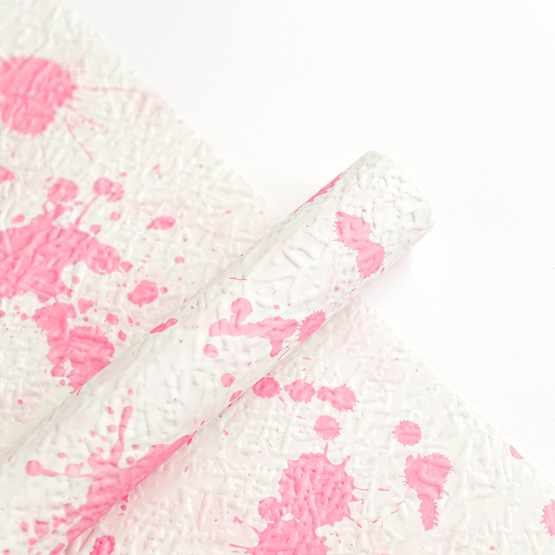 Nuevo relieve de inyección de tinta Dongba papel embalaje de papel floral engrosado flor de papel floral lotes de papel de embalaje de regalo