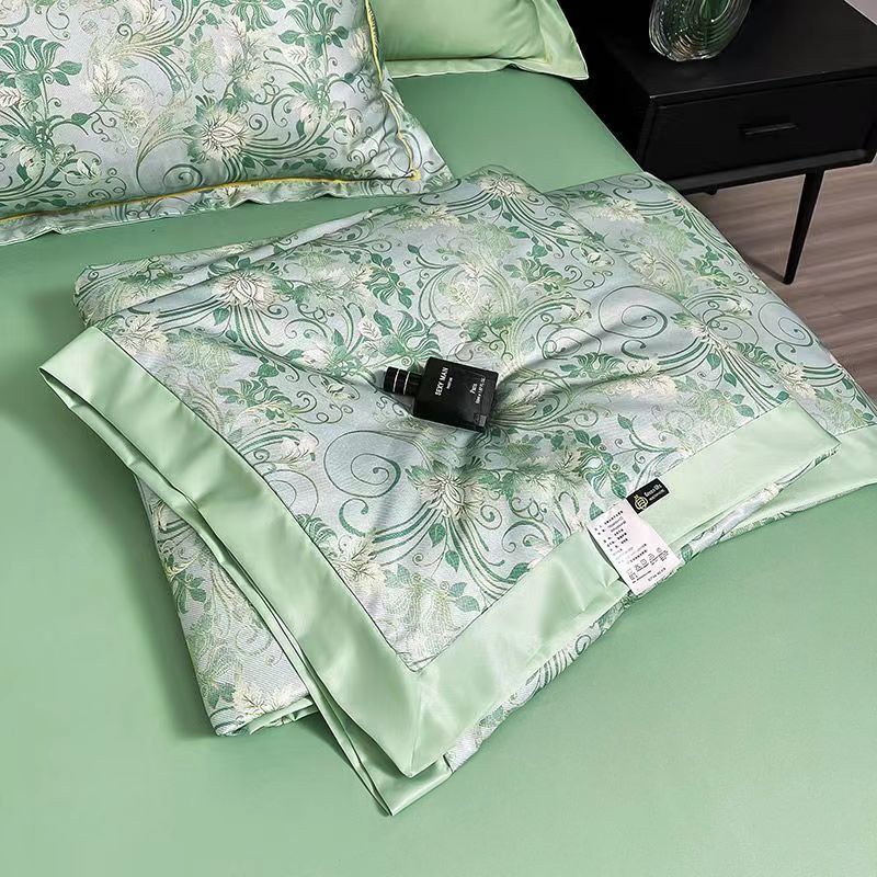 【2026 Summer】Class a Summer Cooling Quilt, Air-Conditioned Quilt, Double, Machine Washable, Single, Thin Summer Cooling Quilt for Double Bed