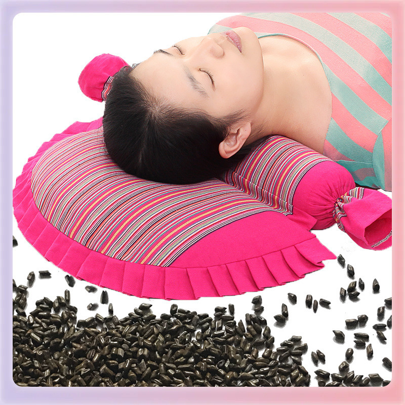 ✅PH2Y决明子颈椎枕头颈椎枕头荞麦劲椎睡眠枕成人圆柱|undefined