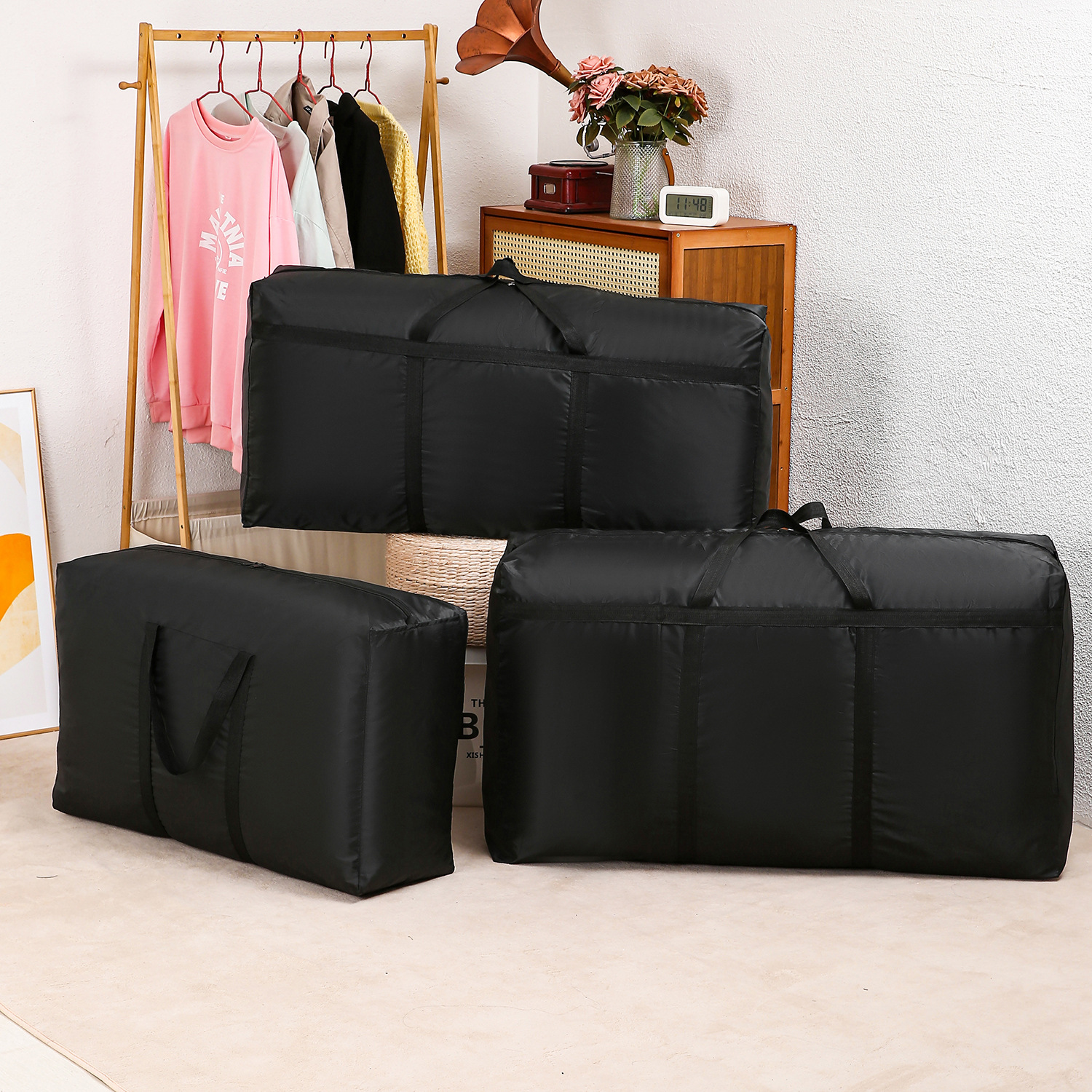 包邮牛津布不易破搬家打包袋衣服被子收纳袋棉被行李袋大编织袋