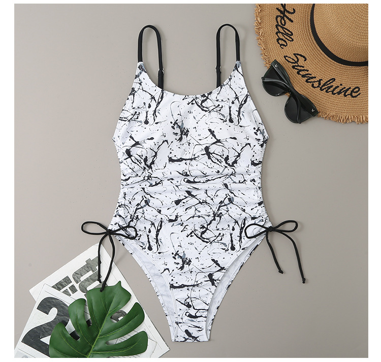 2024 swimsuit jumpsuit new split multi-color printed women's bikini_voghion.com