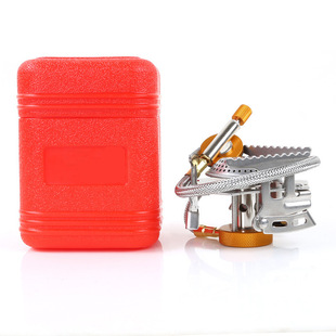 Outdoor Stainless Steel Camping Stove with Digital Ignition, Split Gas Stove, Portable Picnic Stove Stove