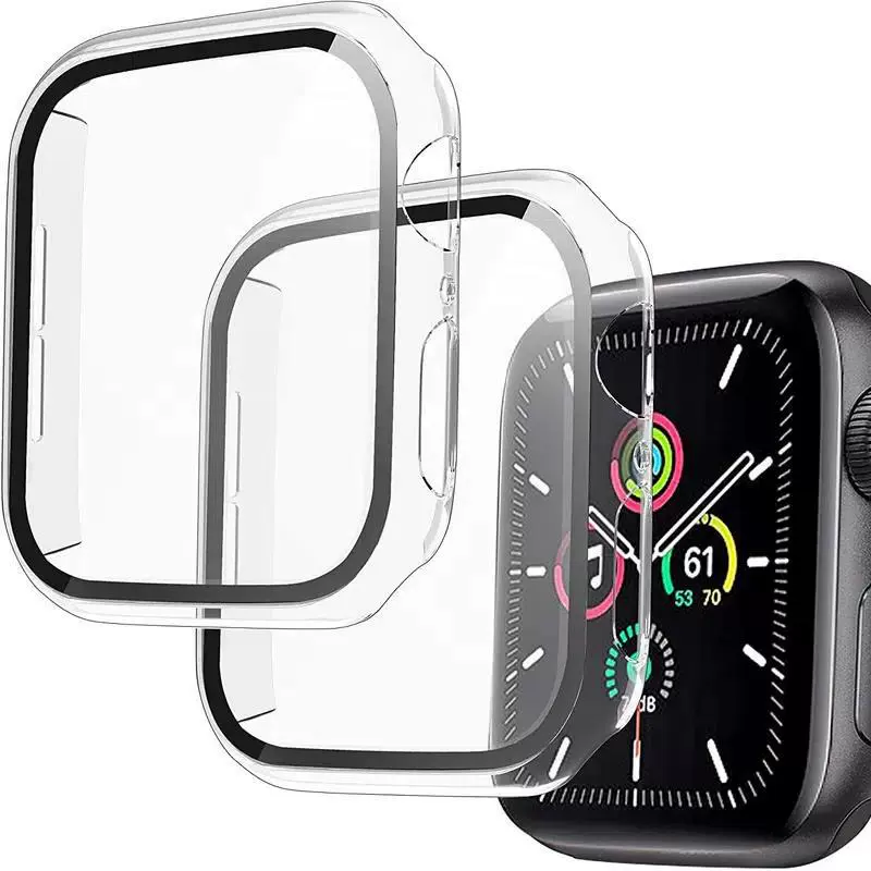 Применимо к защитному чехлу Apple Watch Ultra8, жесткому ПК + закаленная пленка, полное покрытие, устойчивый к падению матовый корпус, новинка в наличии