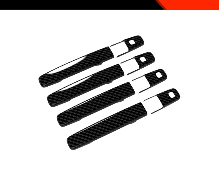Suitable for 25 Mitsubishi Delica Mini Modified Car Door Handle Decorative Stickers Door Handle Handle Trim Strips