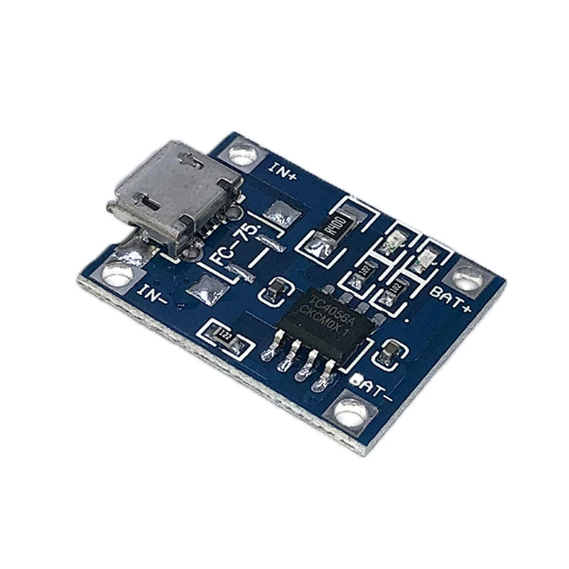 Модуль зарядки TP4056, платформа зарядки, пробивная техника 1A литиевый аккумулятор особый микроинтерфейс micro USB