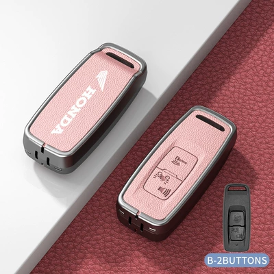 Car key bag: 125 Protective Shell - standard-type-b-pink-zinc-alloy-shell-single-shell