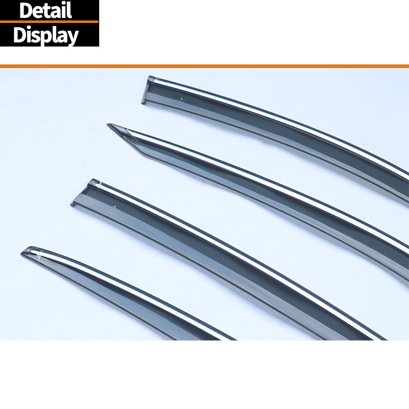 Suitable for 2019+ Ford Focus Car Window Rain Guards, Side Window Deflector Rain Shield Accessories