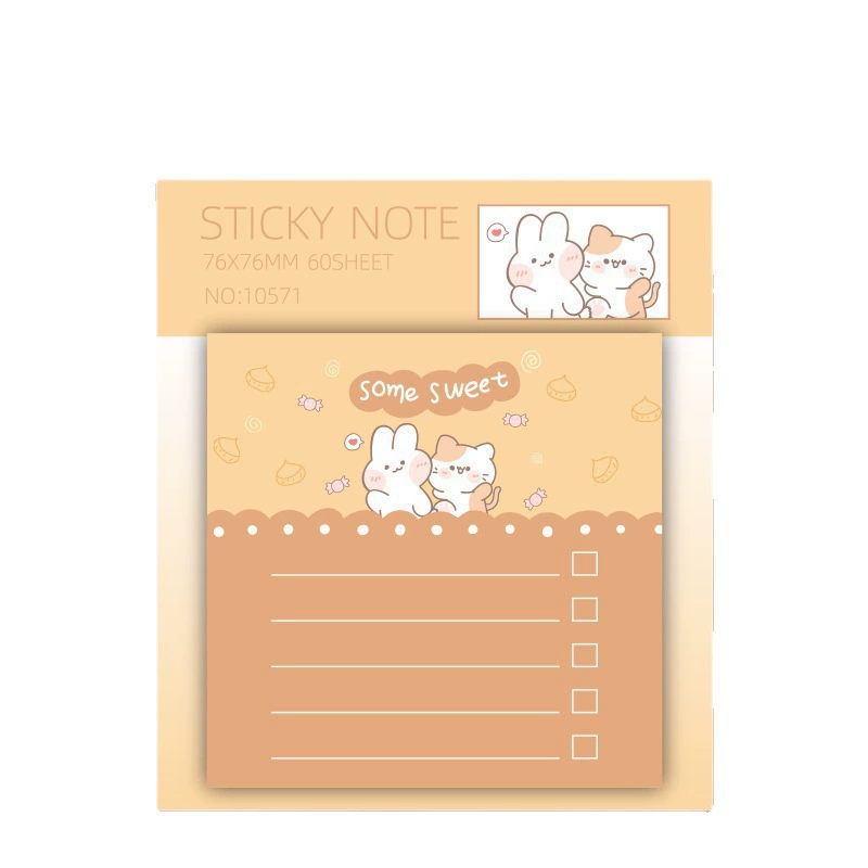 INS wind convenience post, signature book can be sticky paper cartoon cute student notepad, creativity N times posted LX1057