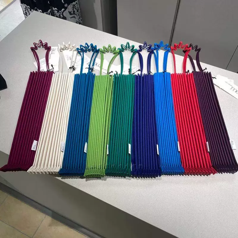 工厂定制日系印花D字扣挎包帆布包小单订做褶皱折叠包手提女包