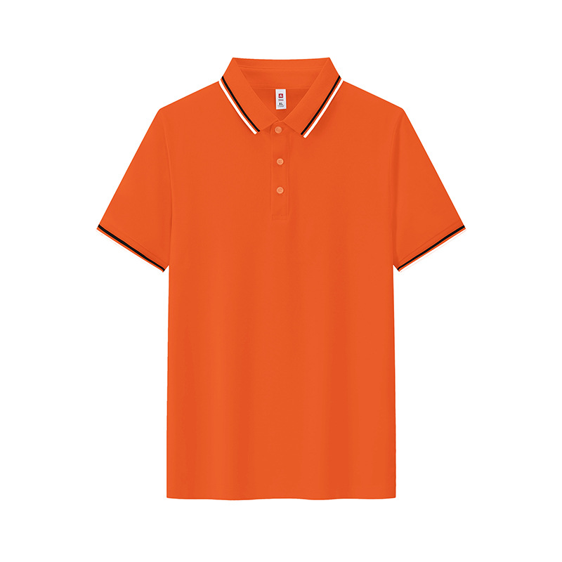Comercio Solona algodón poliéster de color de verano camiseta de manga corta con la solapa ropa de trabajo polo camiseta de hombre personalizada