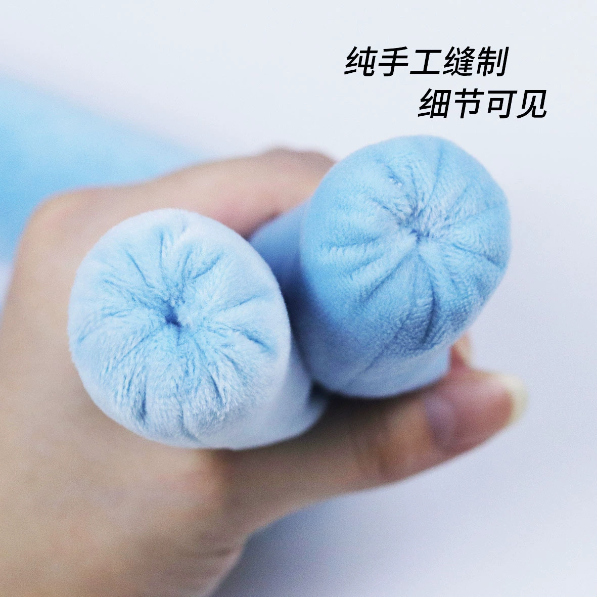 Палочка для локонов Sleep Curling, пуховый хлопковый чехол, крупные волны, 60 см