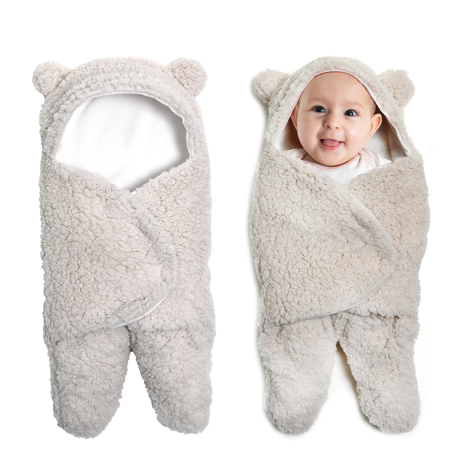 Children's plush sleeping bag