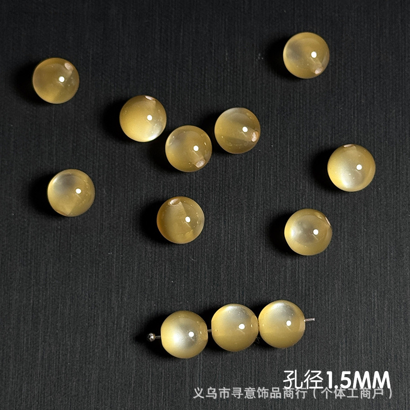 14#고양이 눈 노란색