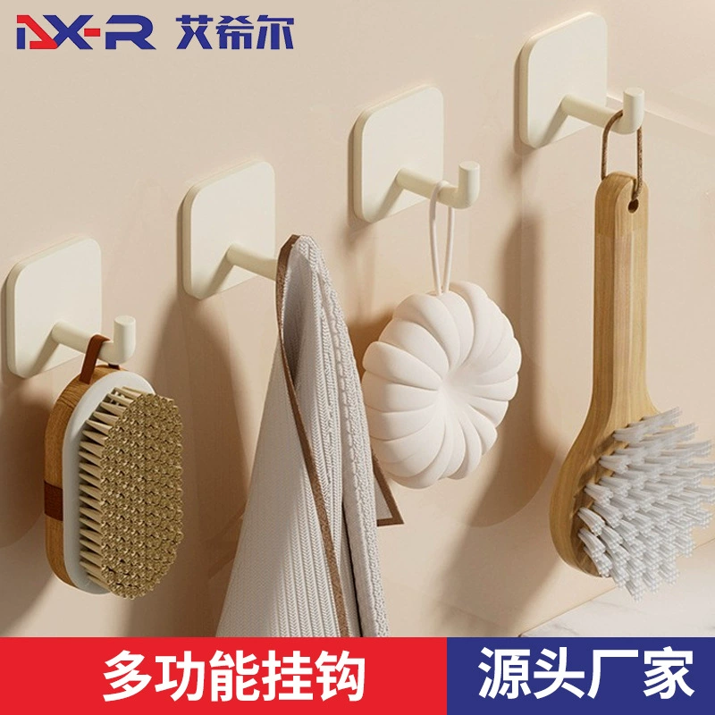 Многофункциональный крючок, крючок для хранения без сверления для кухни, крючок для одежды на дверь ванной, настенный крючок для одежды, современный минималистичный настенный органайзер